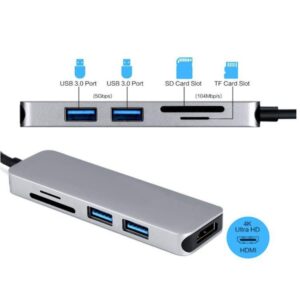 Adattatore 7 in 1 USB C
